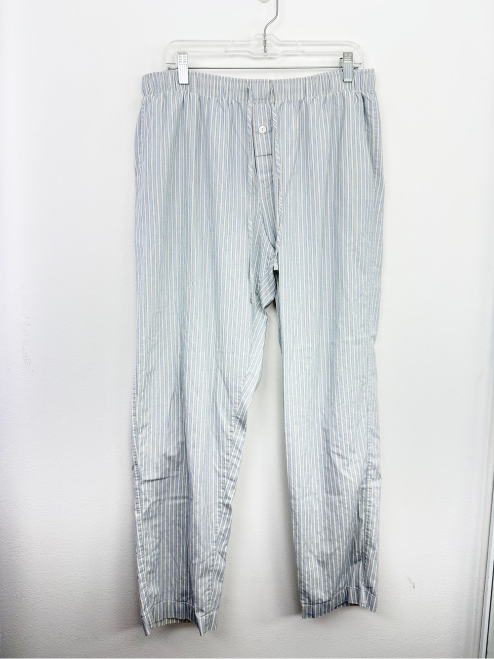 Hanro Mens Night & Day Cotton Stripe Pajama Pant Size XL
